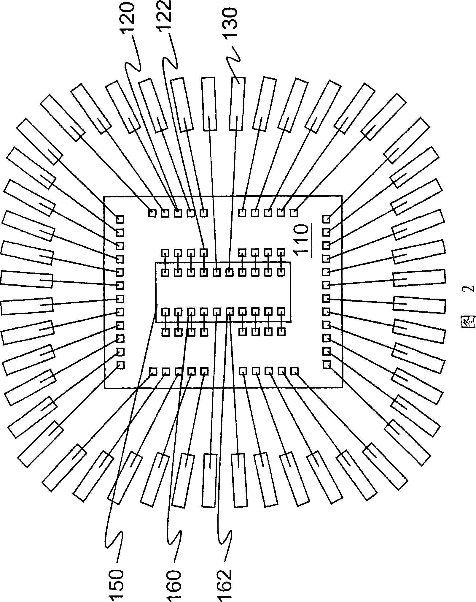 Integrated circuit suitable for various encapsulation modes