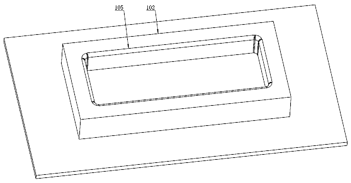 Deep drawing process for battery box body