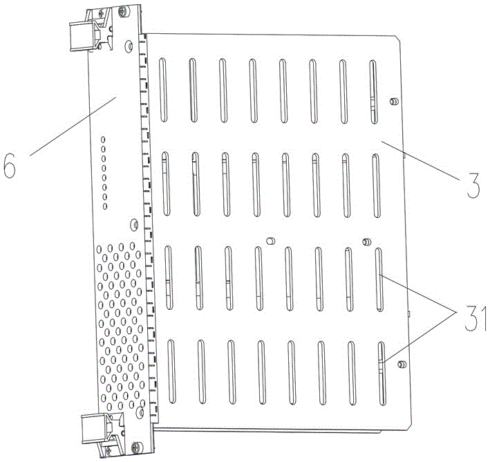 Onboard electronic part device for rail transit