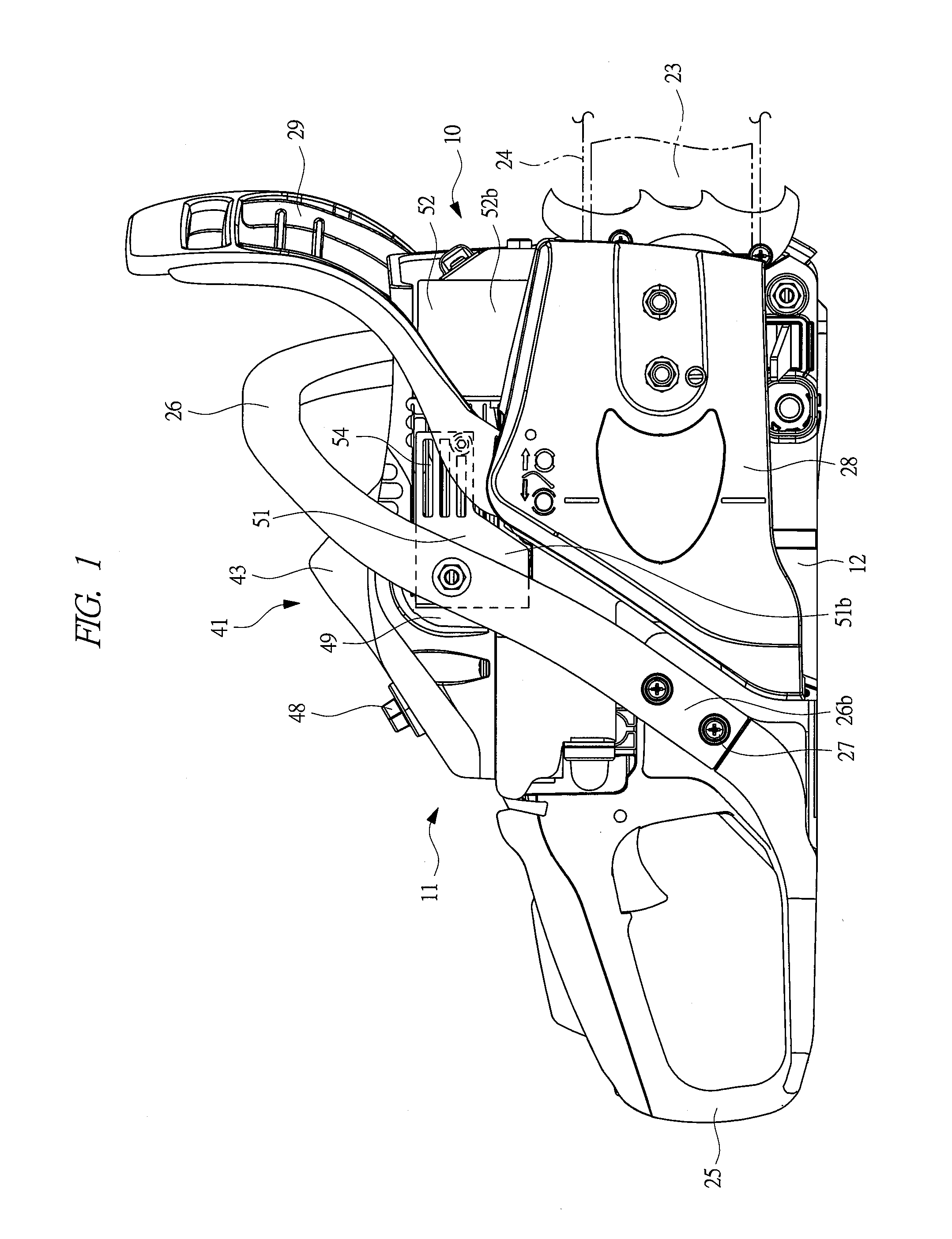 Engine and engine power tool