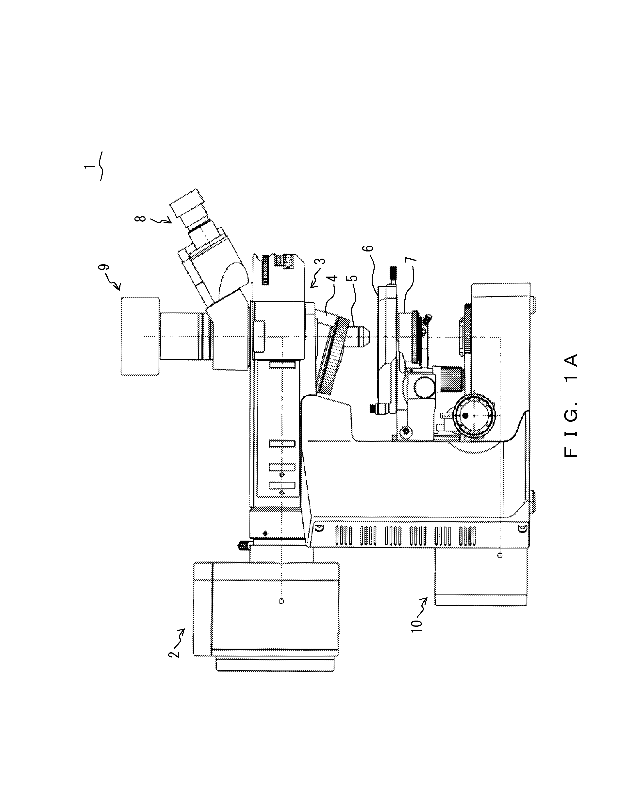 Microscope and microscope light source unit