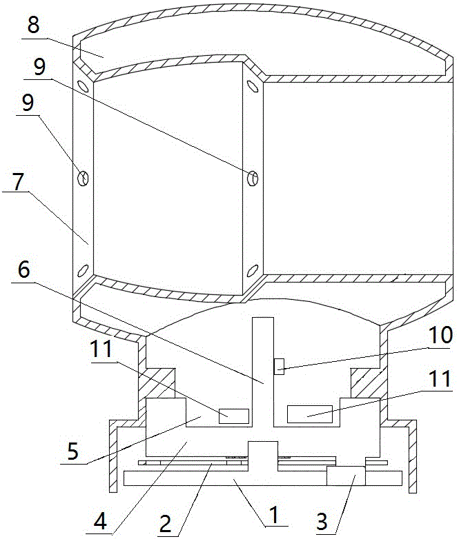 Electron oscillation siphon type automatic spraying system