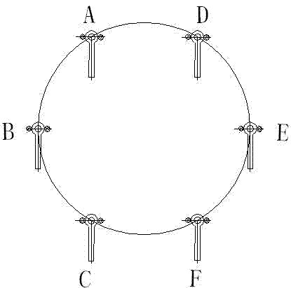 Strain insulator string for multi-division transmission line