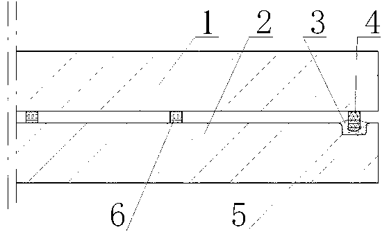 Convex surface low altitude glass welded by using glass welding material in microwave welding manner and provided with ditch groove edge sealing, and manufacturing method thereof