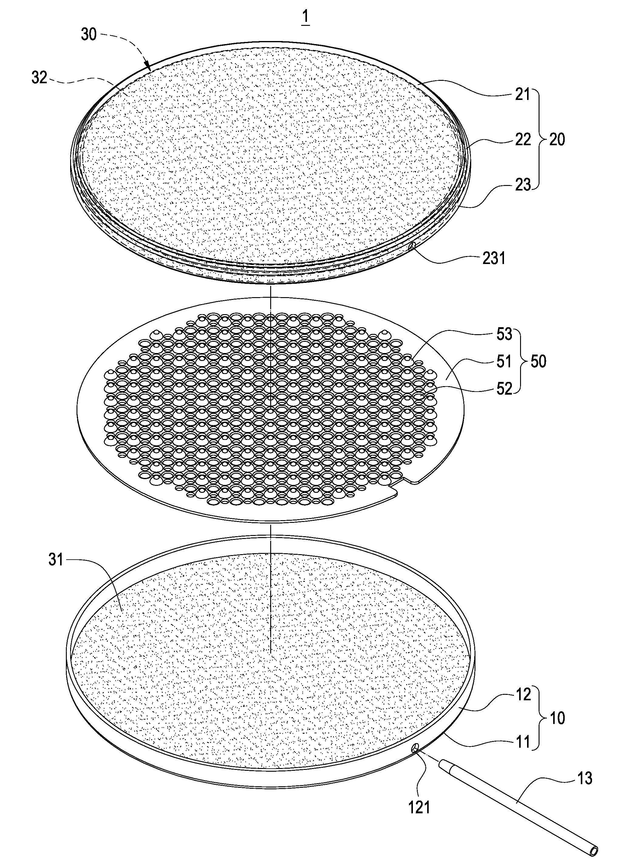 Vapor chamber and method of manufacturing the same