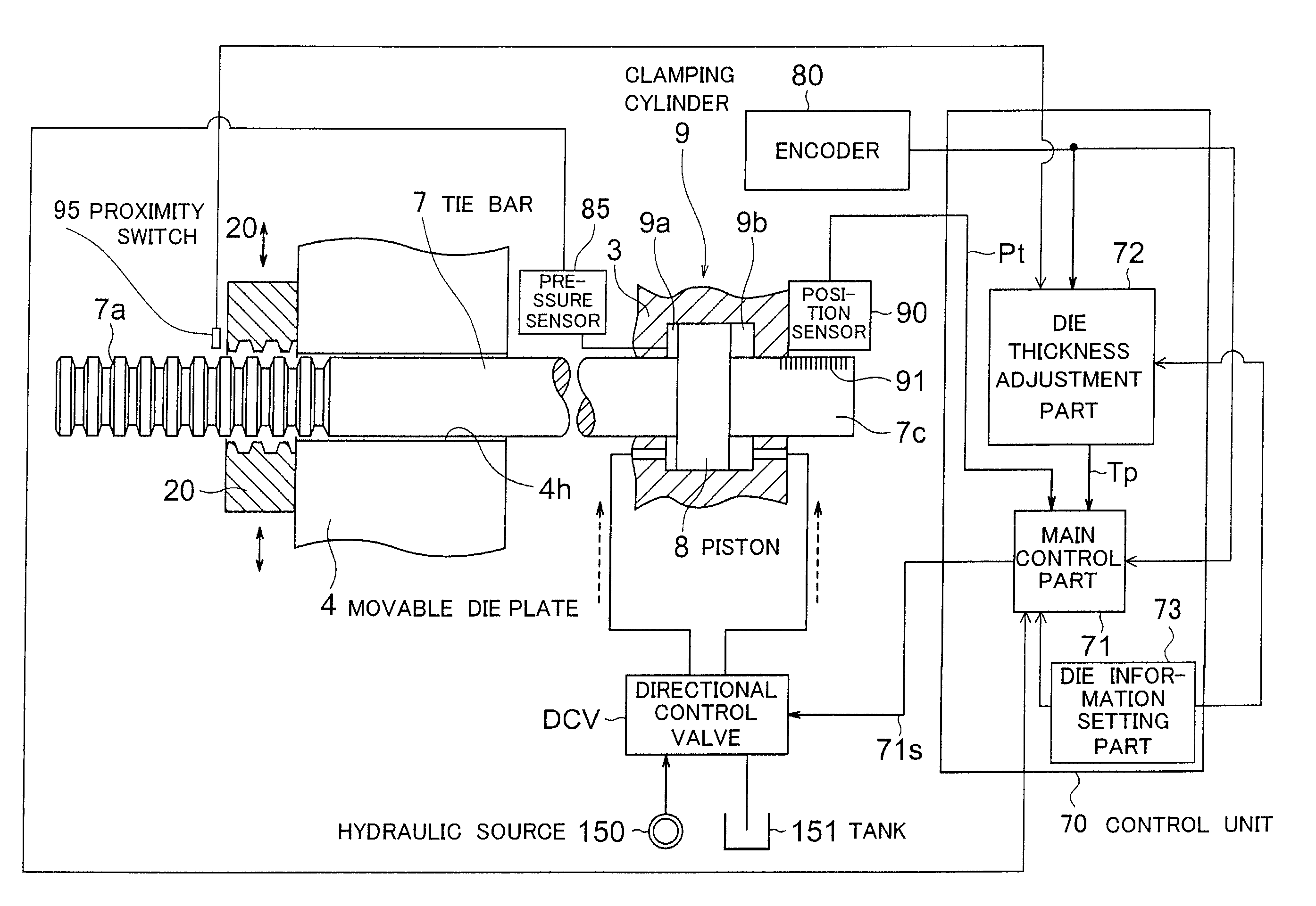 Clamping system and clamping method