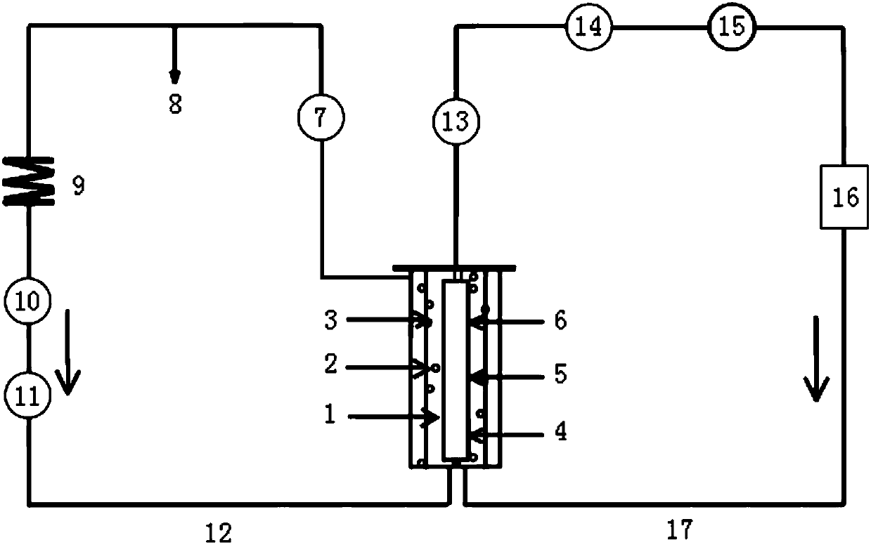 Method for evaluating fuel cladding crevasse equivalent weight of nuclear power station