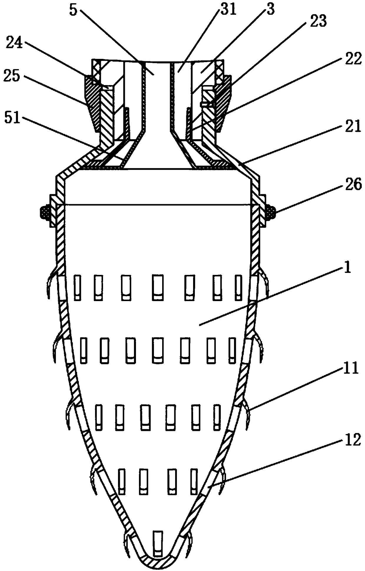 Pen-shaped debridement device