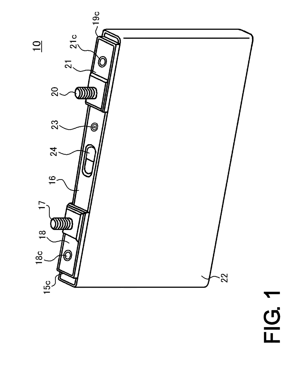 Prismatic secondary battery