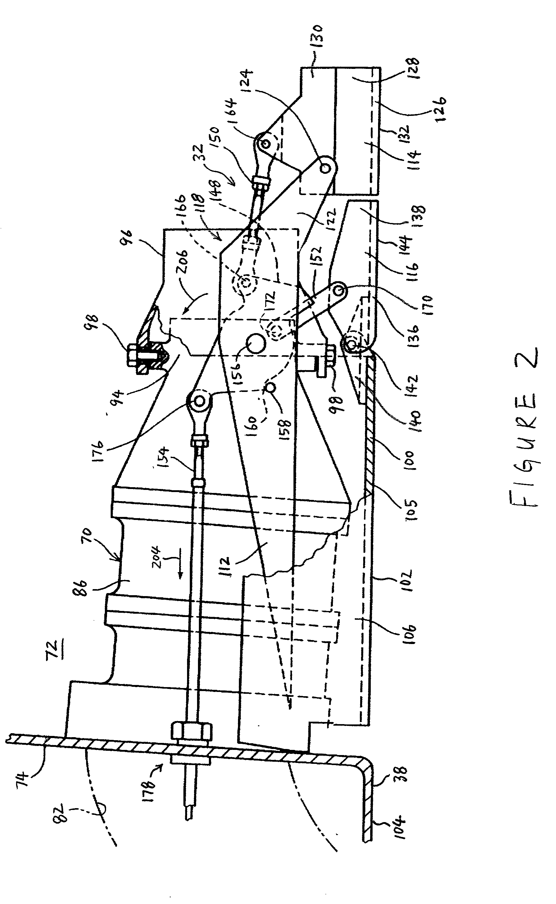 Braking device for watercraft