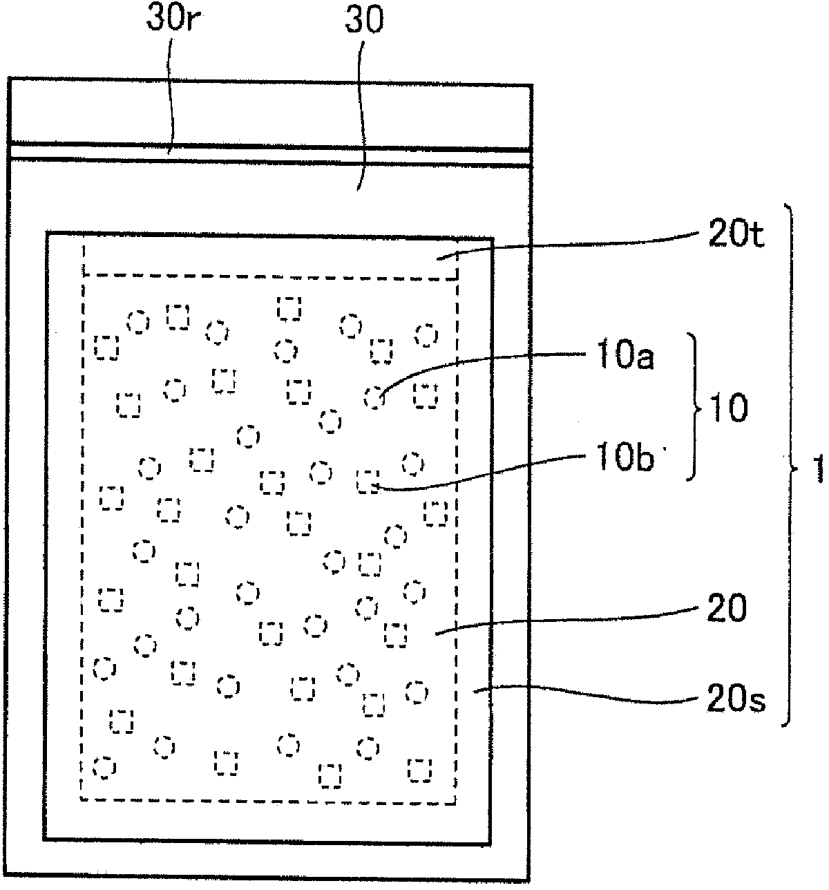 Chlorine dioxide gas generating agent pack, and manufacturing method and storage method thereof