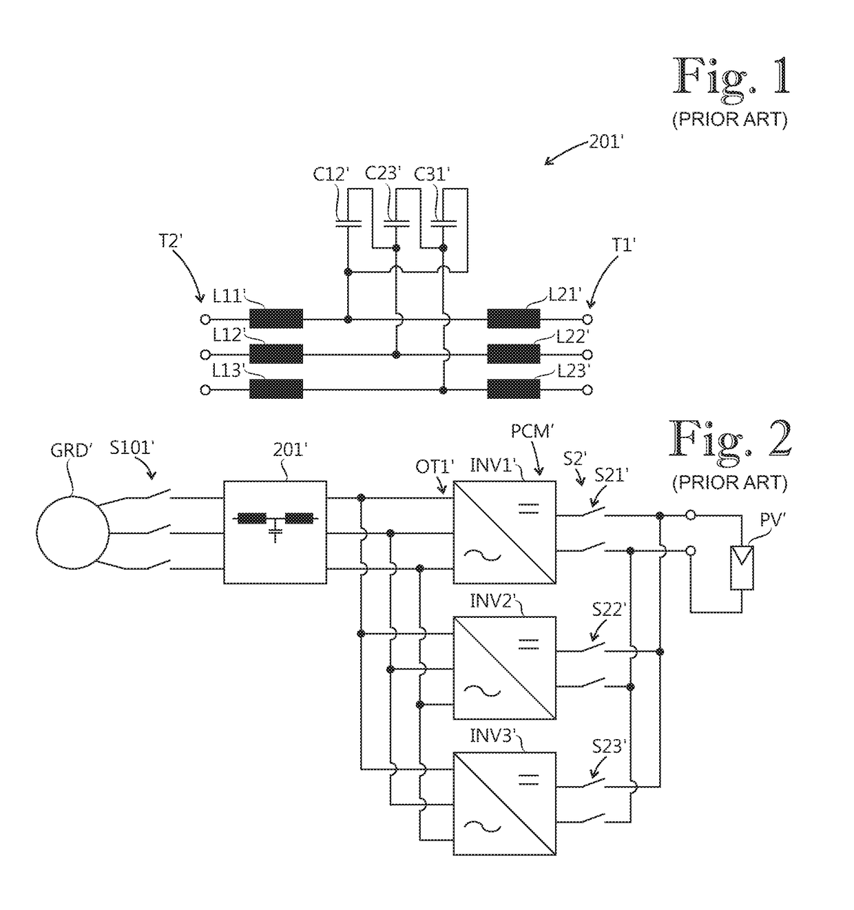 Electrical assembly comprising filter device for improving quality of electricity