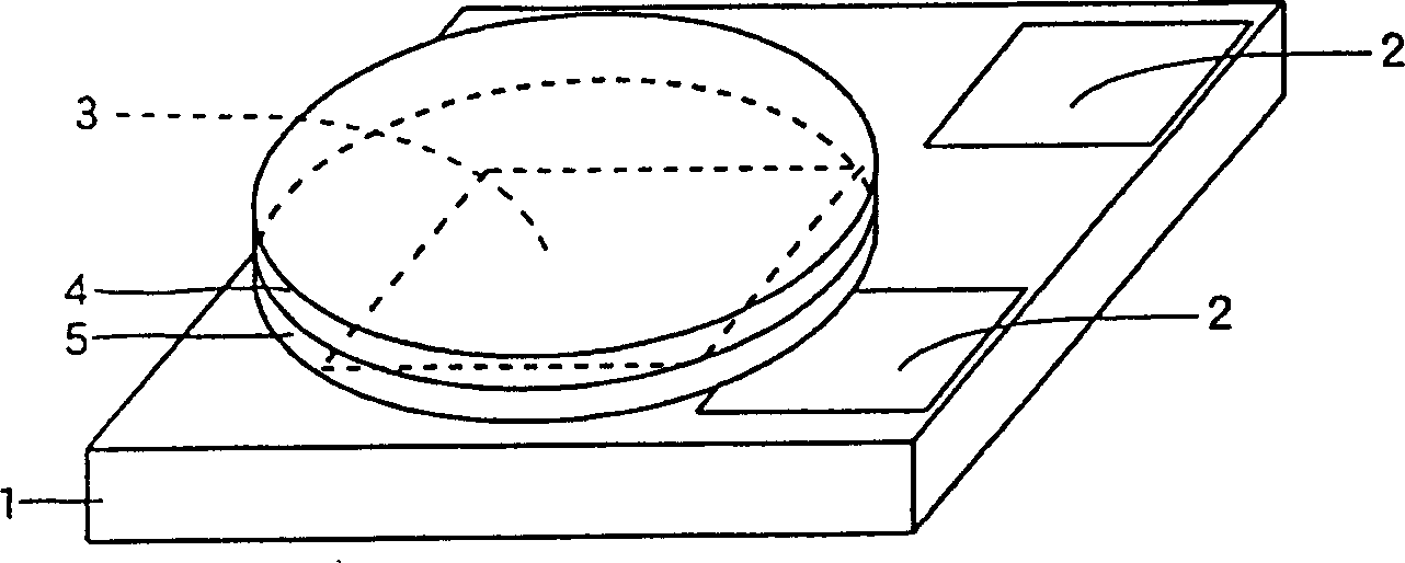 Solid photogvapic taking cameva and mfg method thereof