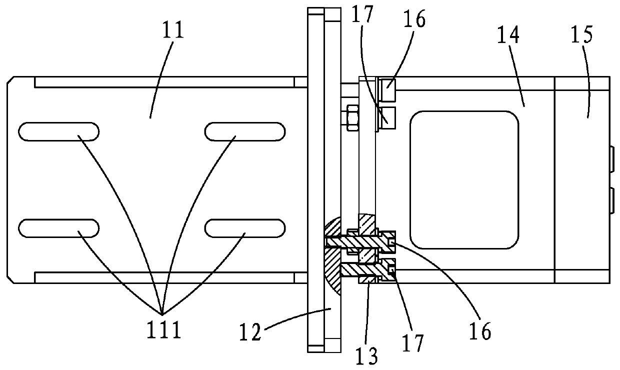 Fully automatic connecting device for testing new energy vehicle battery pack