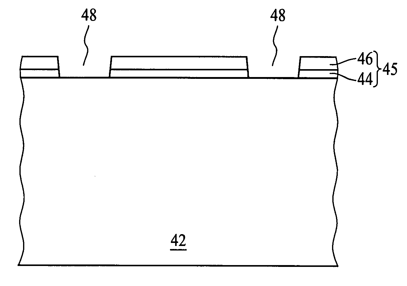 Method for preparing a shallow trench isolation