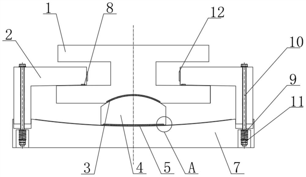 Tensile type spring friction pendulum