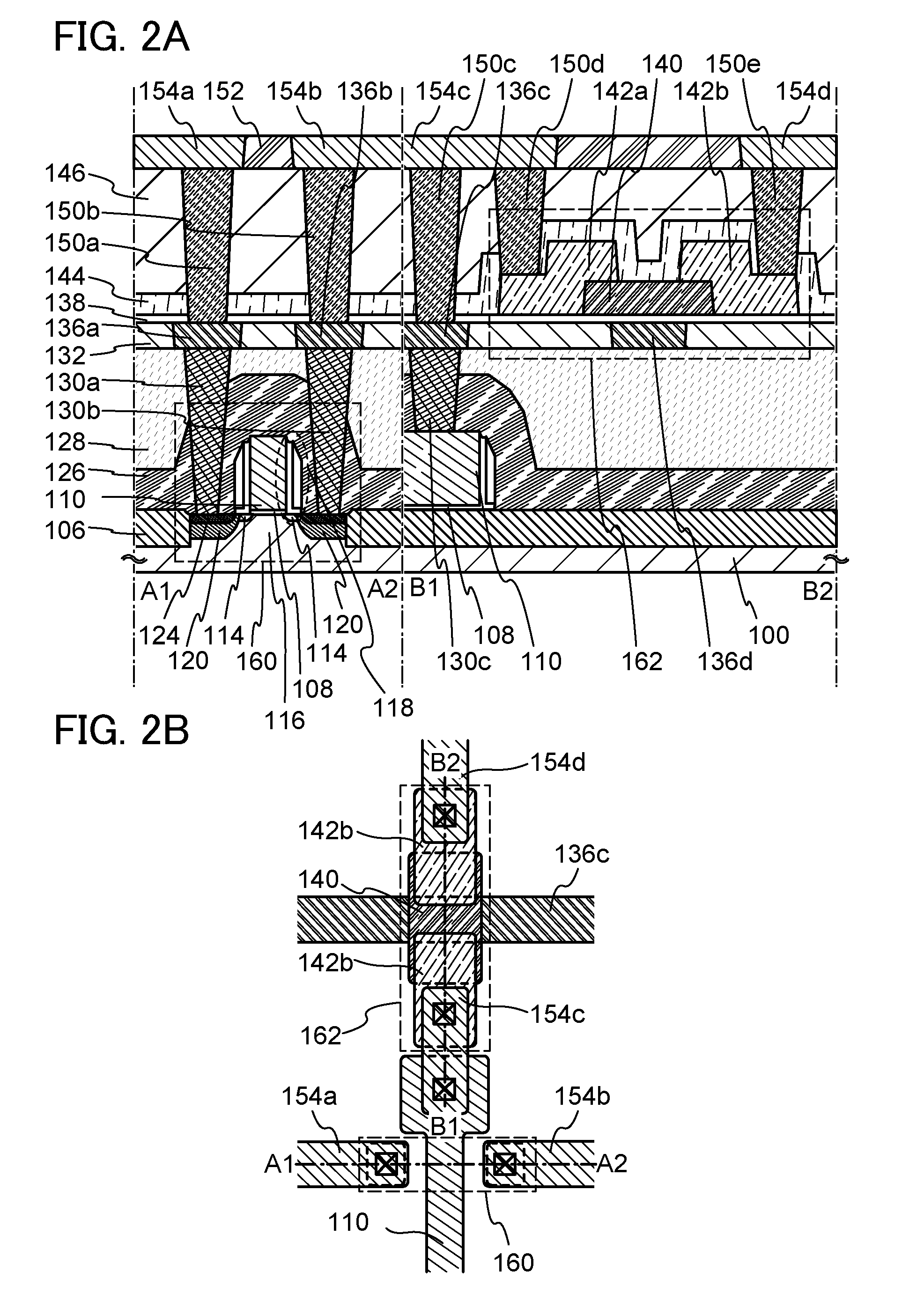 Oxide-based thin-film transistor (TFT) semiconductor memory device having source/drain electrode of one transistor connected to gate electrode of the other