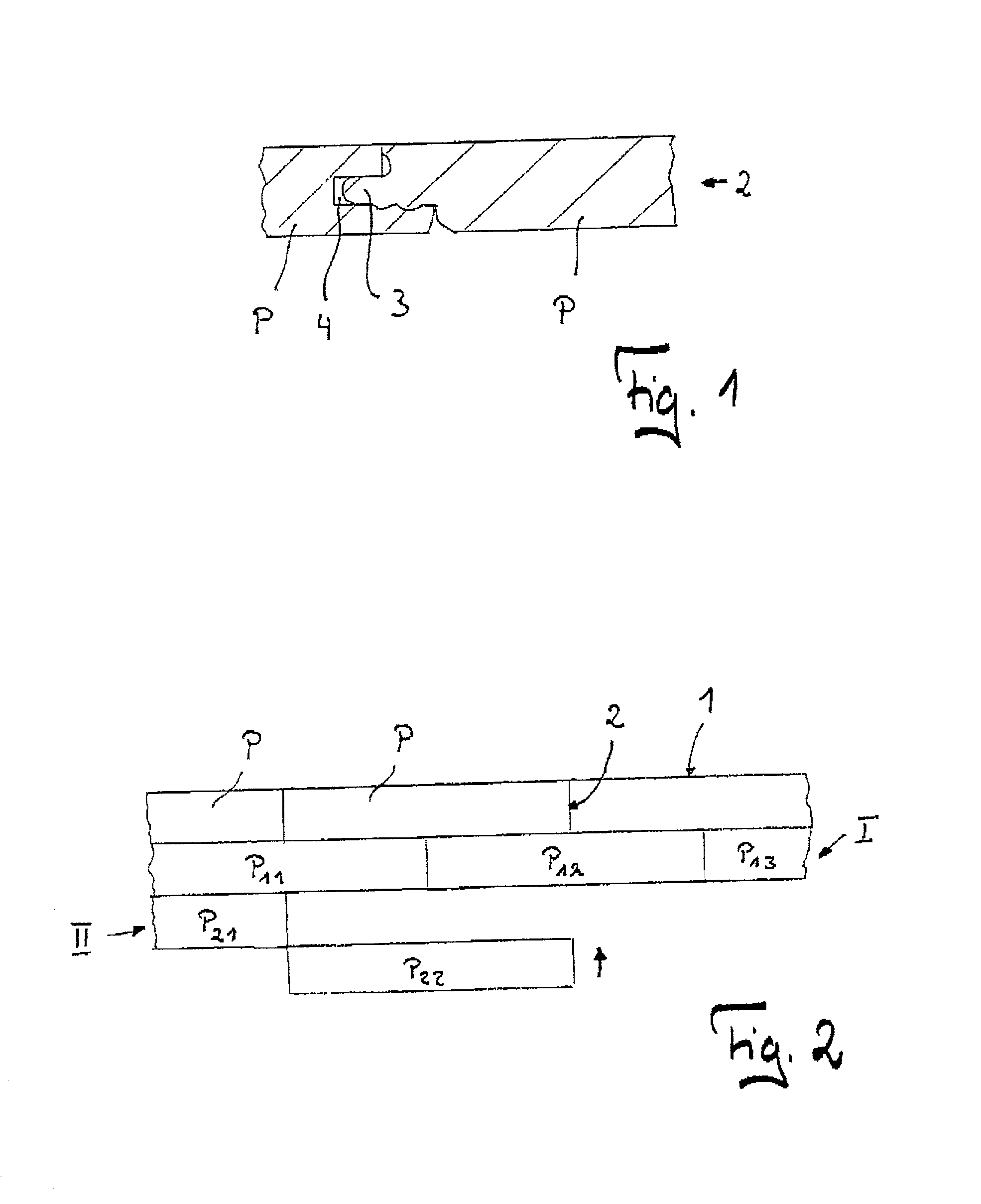 Process of laying floorboards