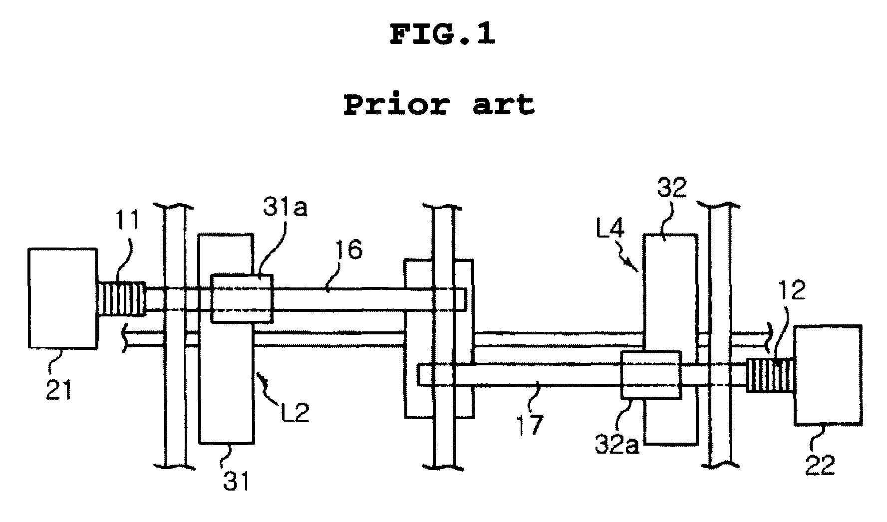 Lens actuating module