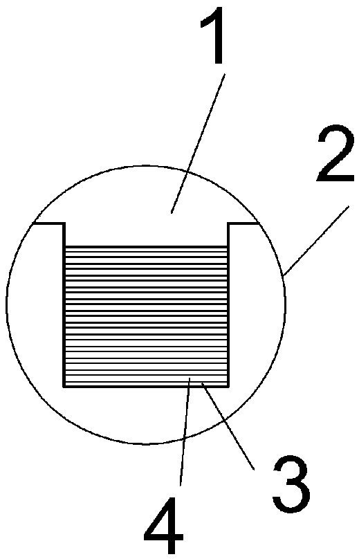 Preparation method of Nb3Al superconducting precursor wire rod based on layer-by-layer stacking