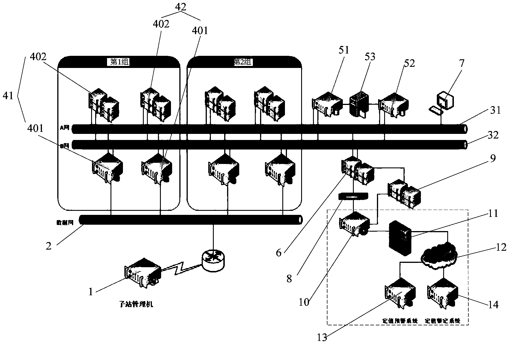 Method and device for constant value interaction of information protection system and constant value pre-warning system