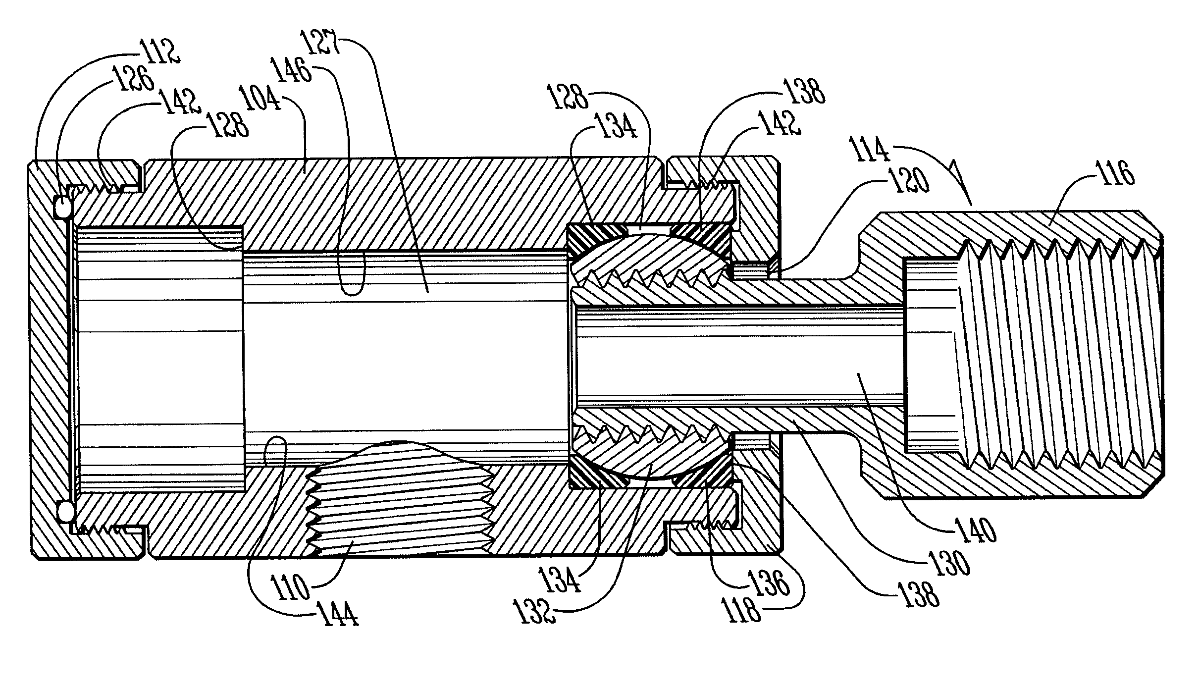 Sprayer swivel body for packing house washer