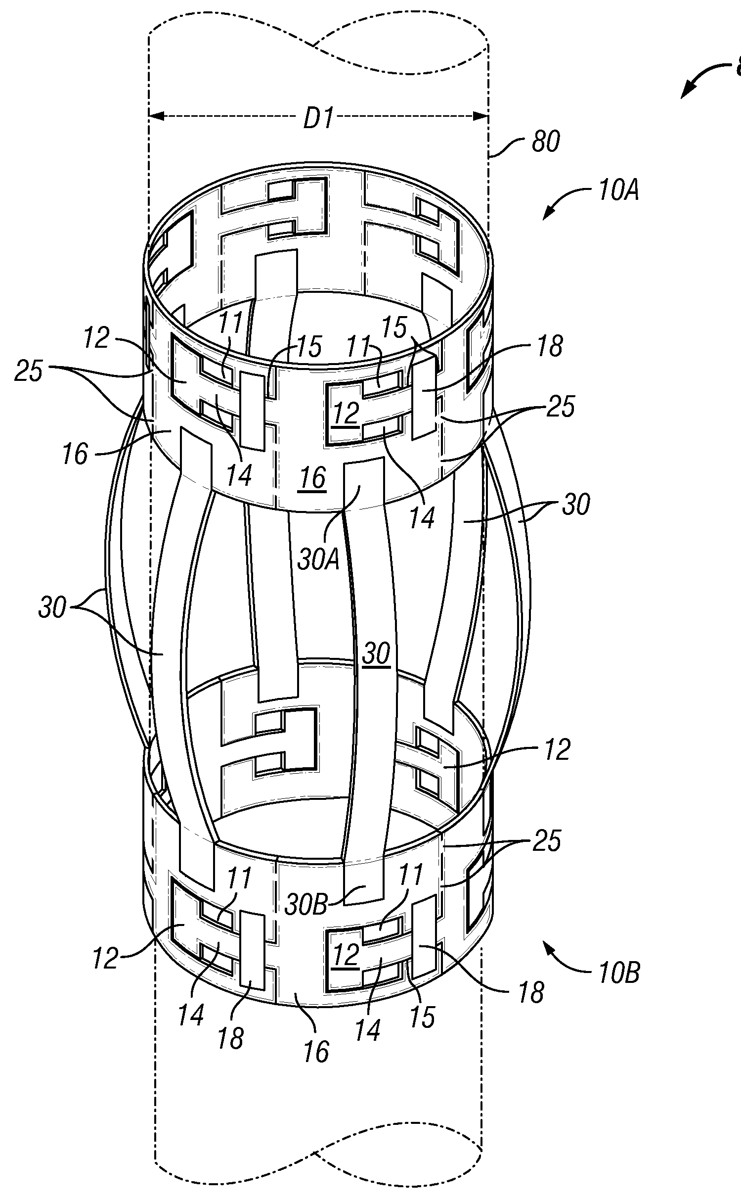 Expandable Centralizer For Expandable Pipe String