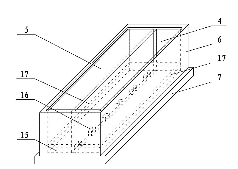 Riverbank-type tail water treatment system