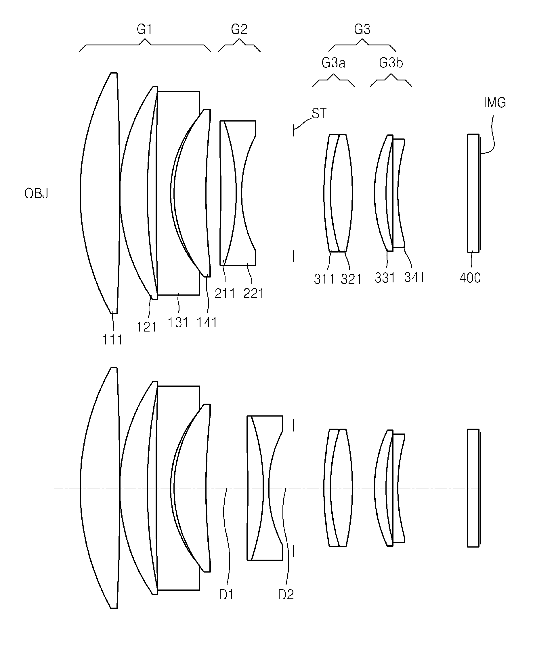 Telephoto lens system