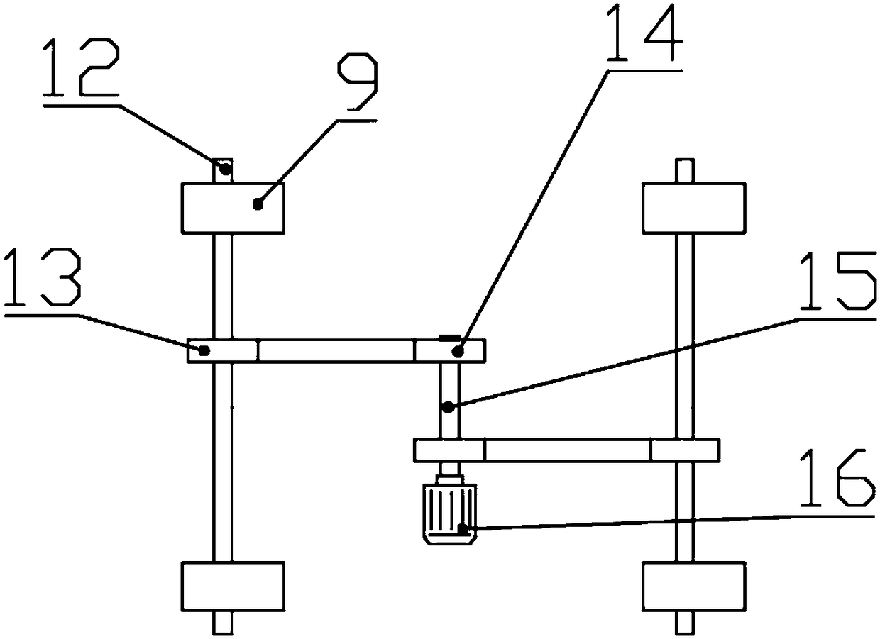 Rubber pipe washing device for gynaecology and obstetrics