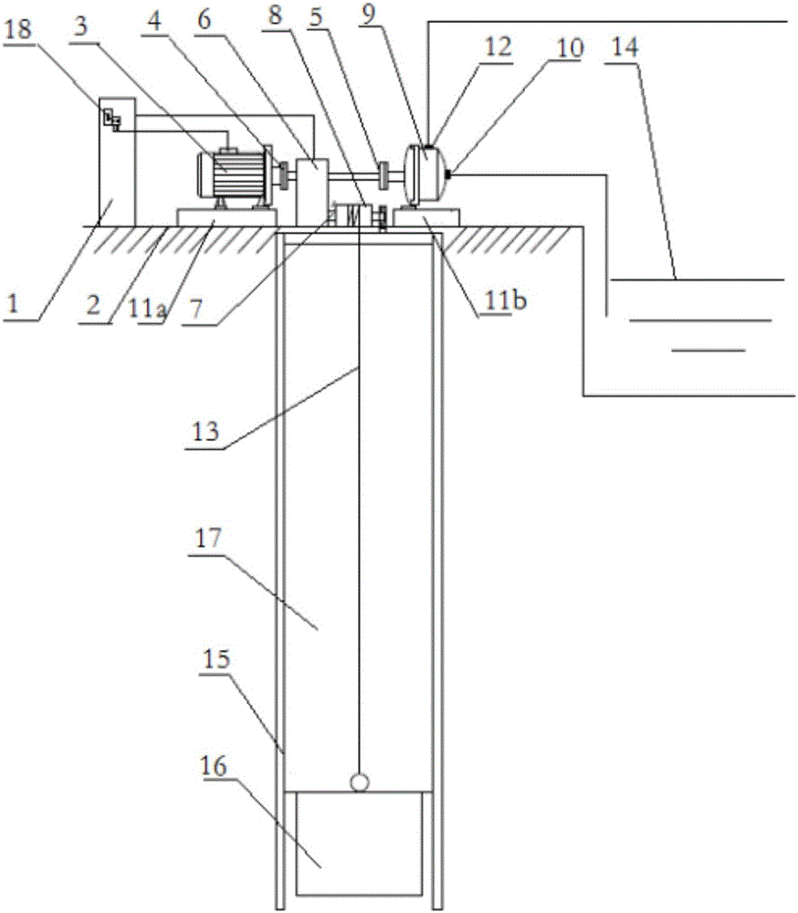 Off-peak power storage type water pumping system