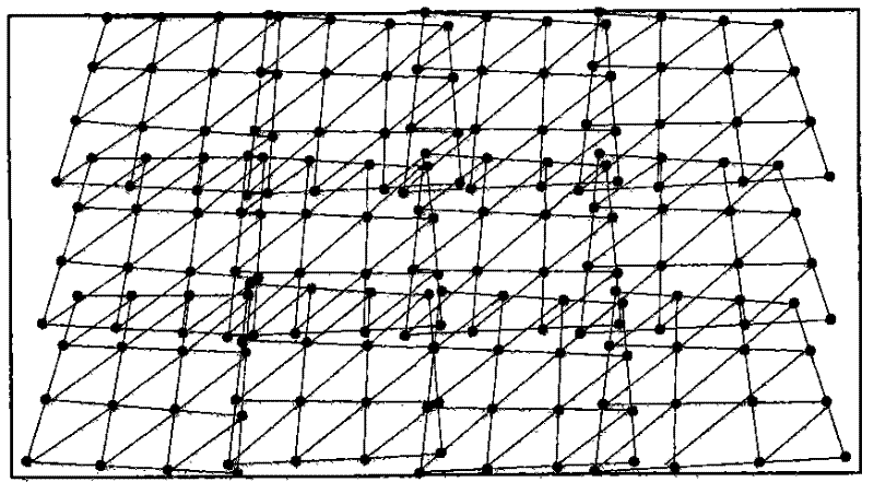 Multi-projector combined display feedback brightness correction method