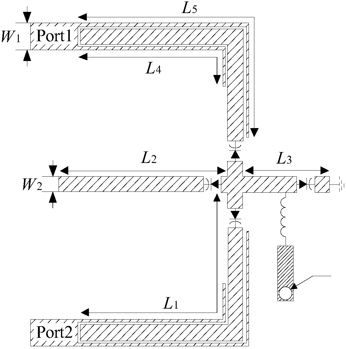 A Broadband Balanced Bandpass Filter with Reconfigurable Frequency and Bandwidth