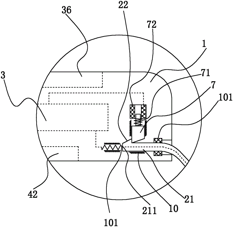 GPS (global positioning system) type electronic handcuff