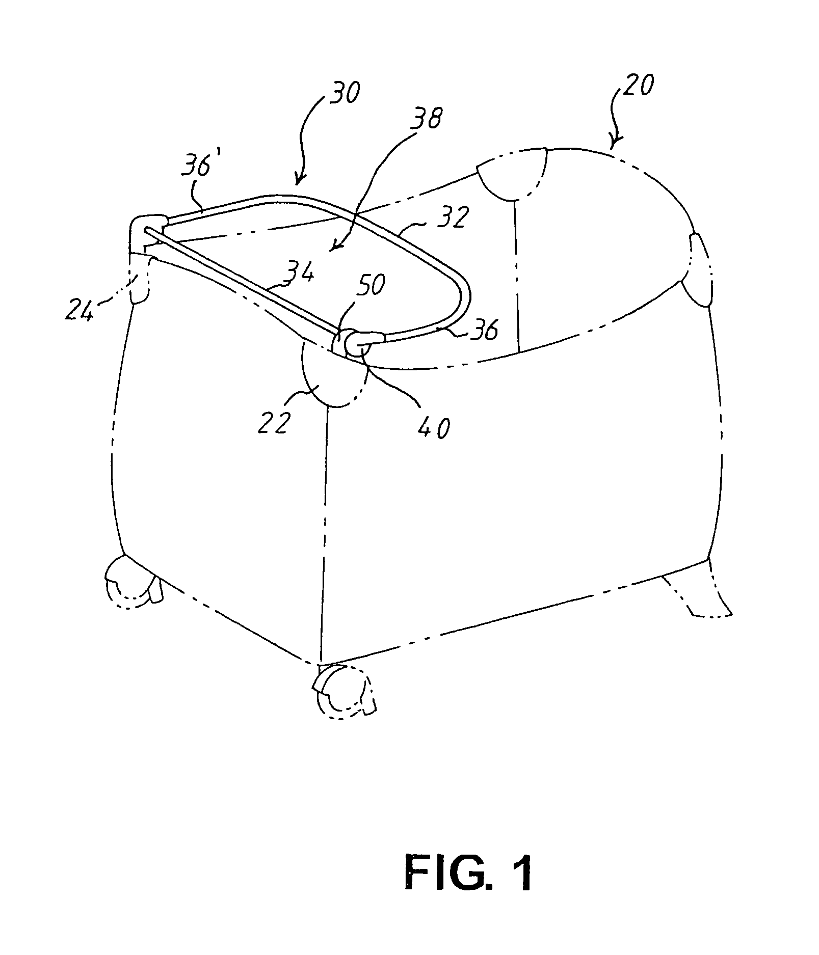 Changing table for playard