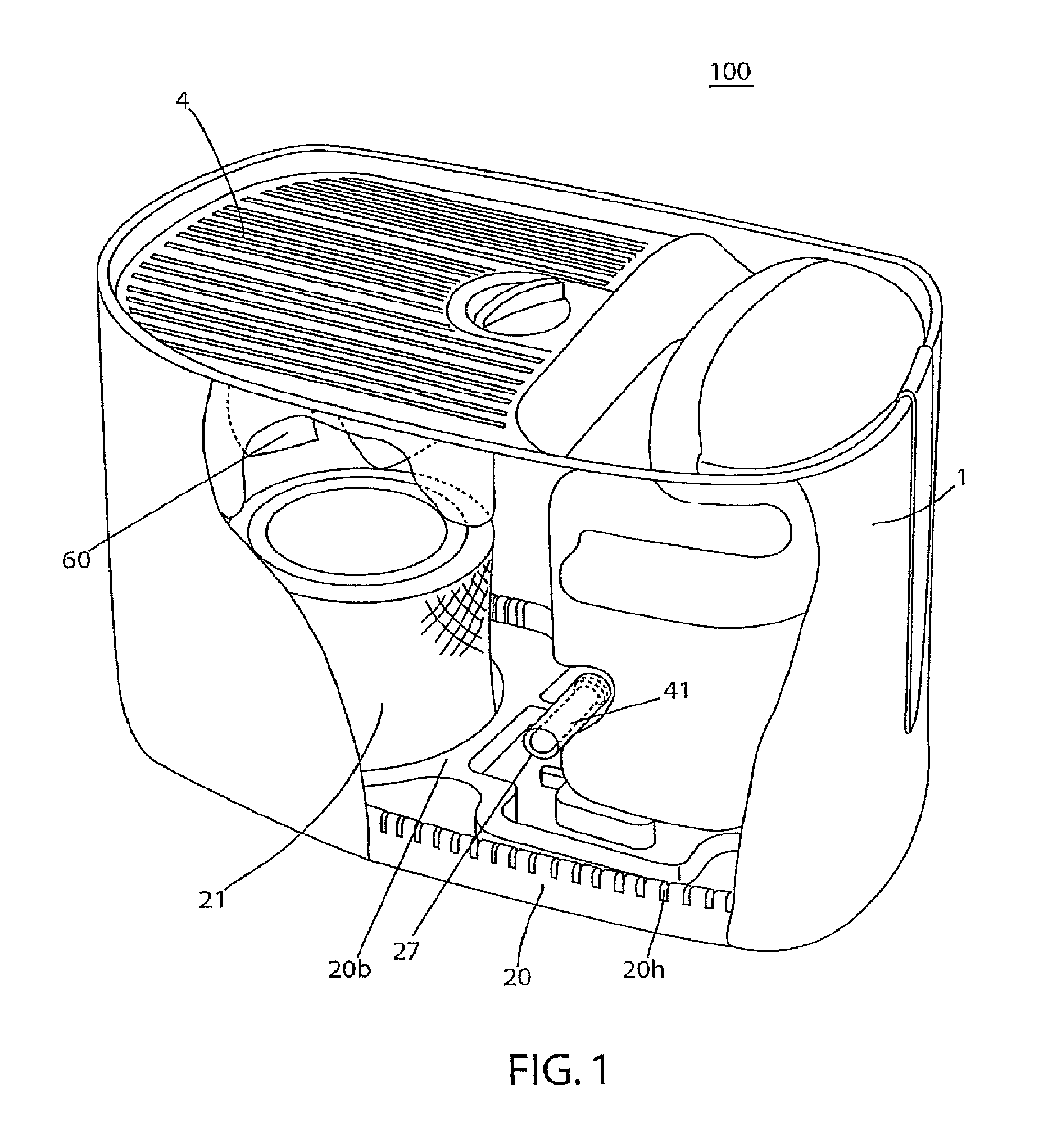 UV sterilization chamber for a humidifier