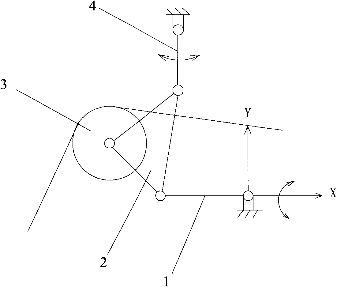 Rear beam driving mechanism of jet loom