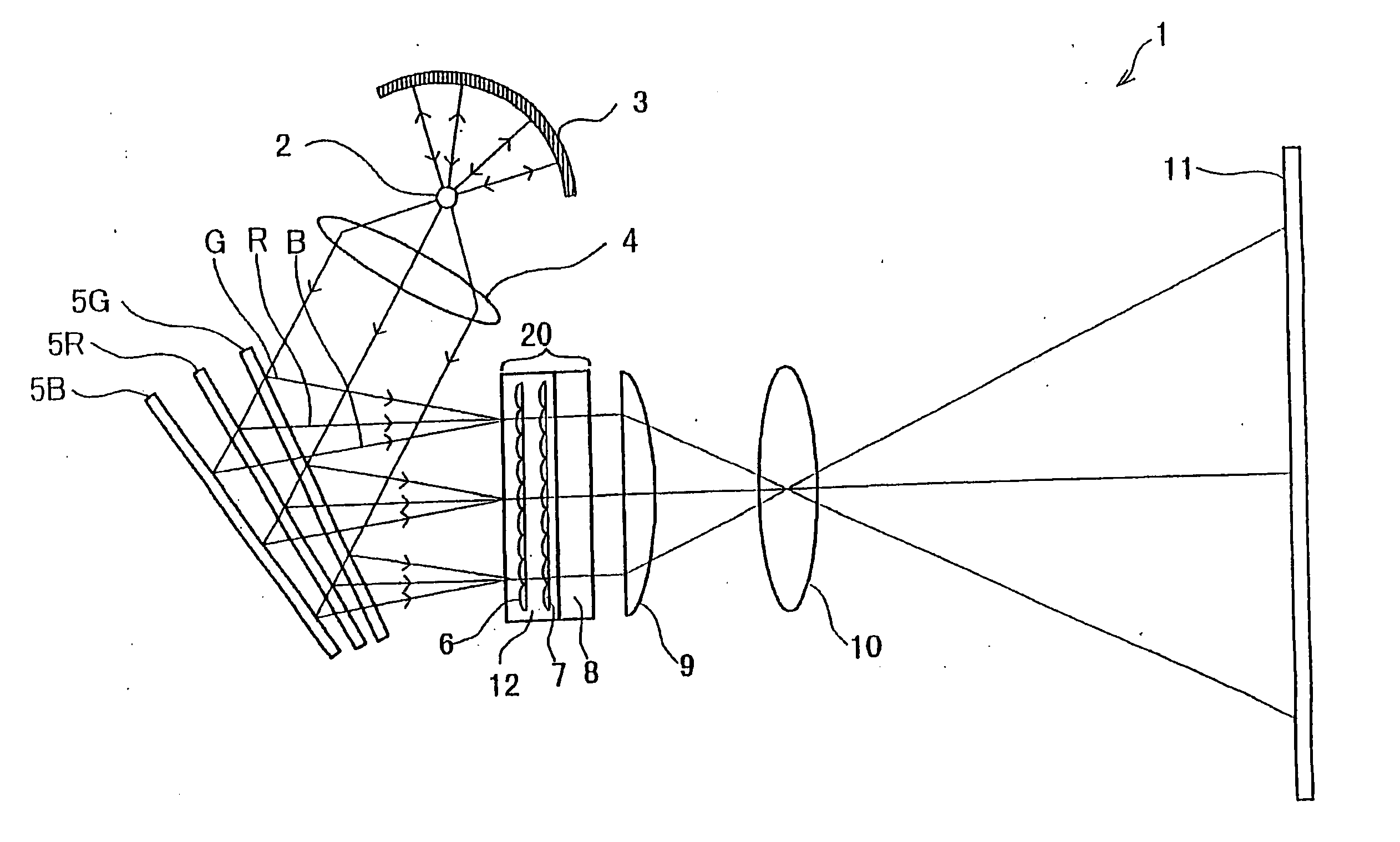 Micro-lens array substrate and production method therefor, and projection type liquid crystal display unit using those