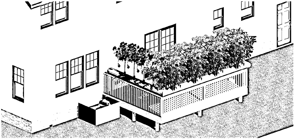 Pipeline-type moisture cultivation method for guardrails or enclosing wall greening plants