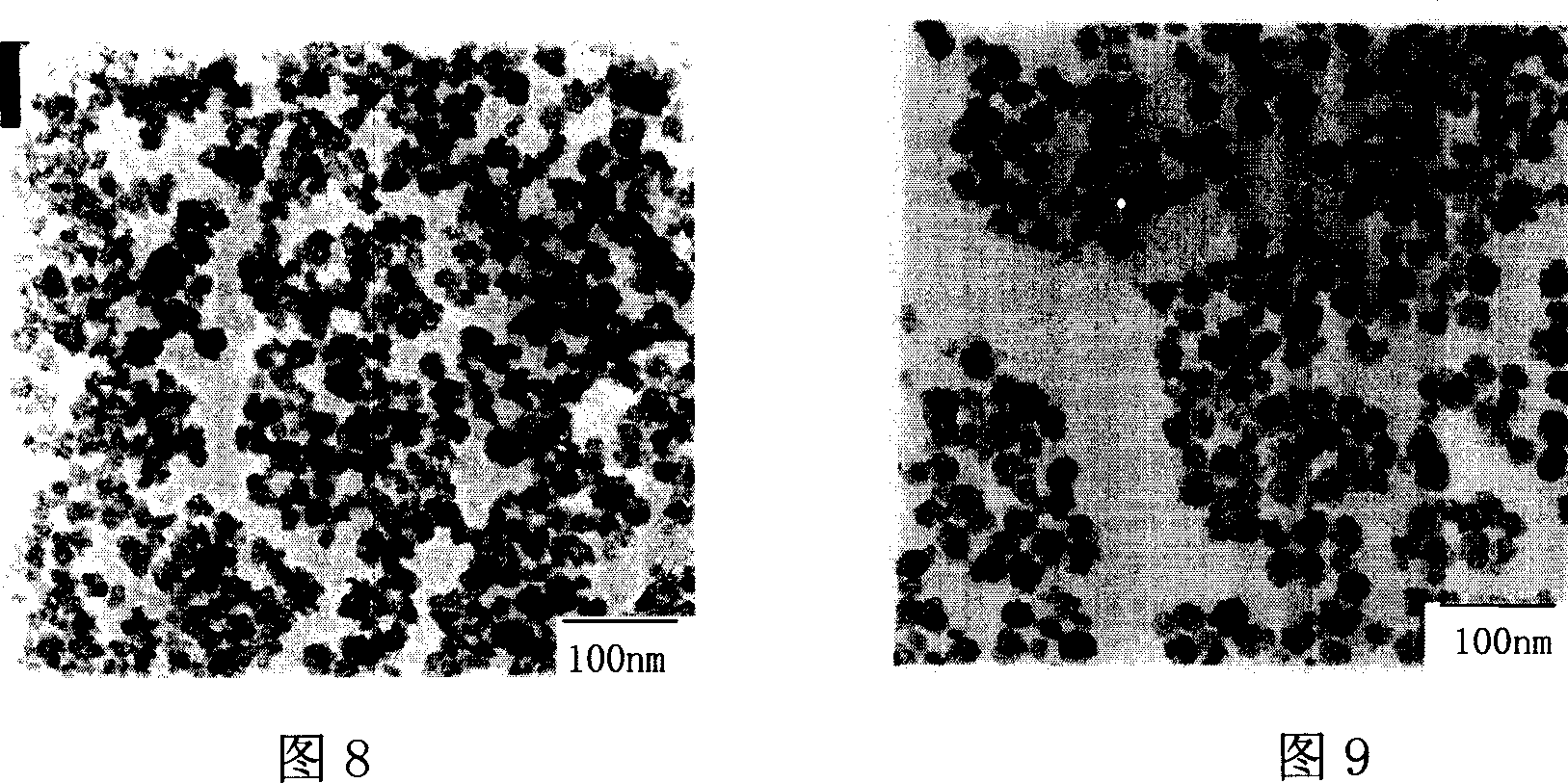 Method for preparing up-conversion fluorescent matrix material NaYF4 nano crystal