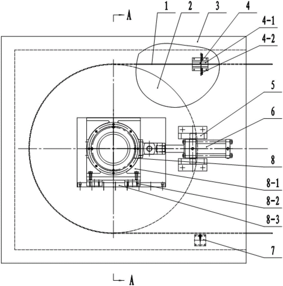 Tensioning and rectifying system of steel belt of plastic film casting machine set