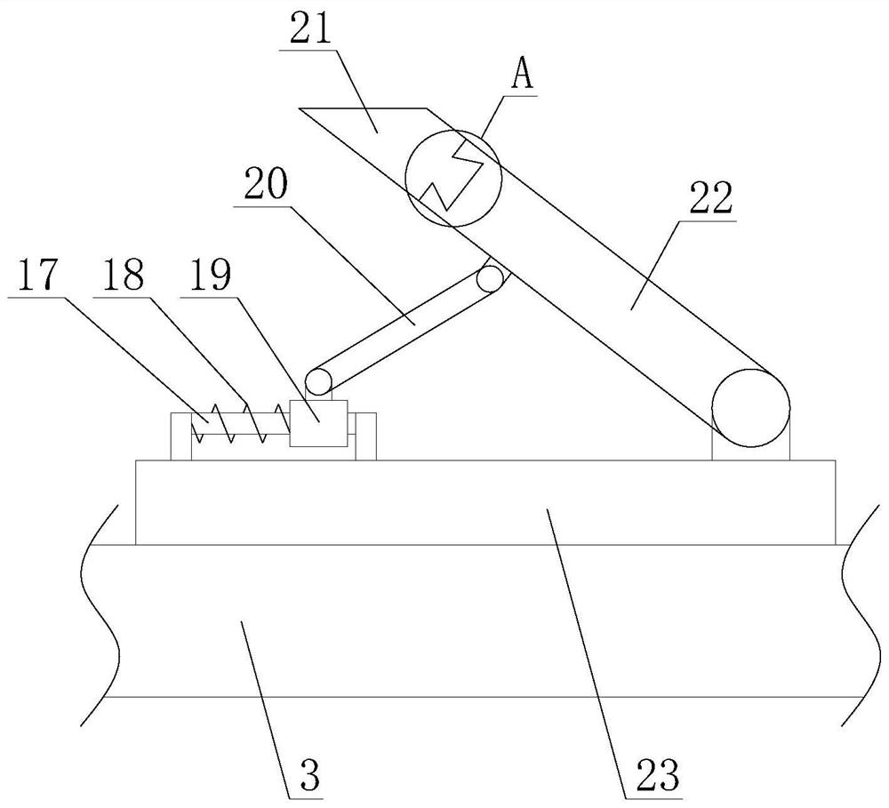 A high-efficiency scraper conveyor with anti-jump chain function