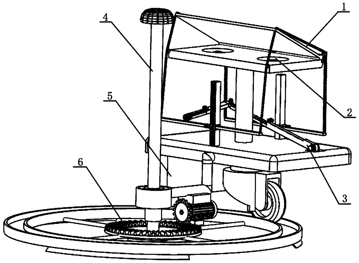 Solar tracking power generation device with adaptive illumination angle adjustment