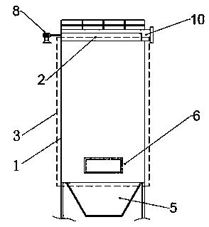 Method and device for purifying poisonous gas through cooperation of magnetic-enhanced electrofiltration dedusting and low-temperature plasmas