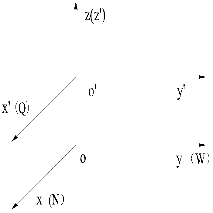 Method for determining tower crane roll-over critical state base on rigidity of tower body