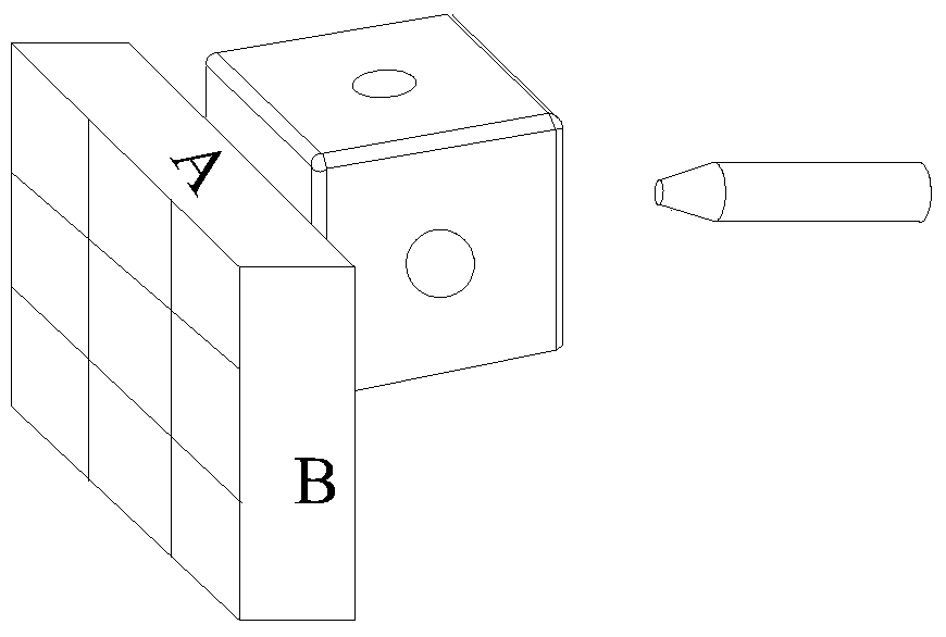 Chip section polishing device and polishing method