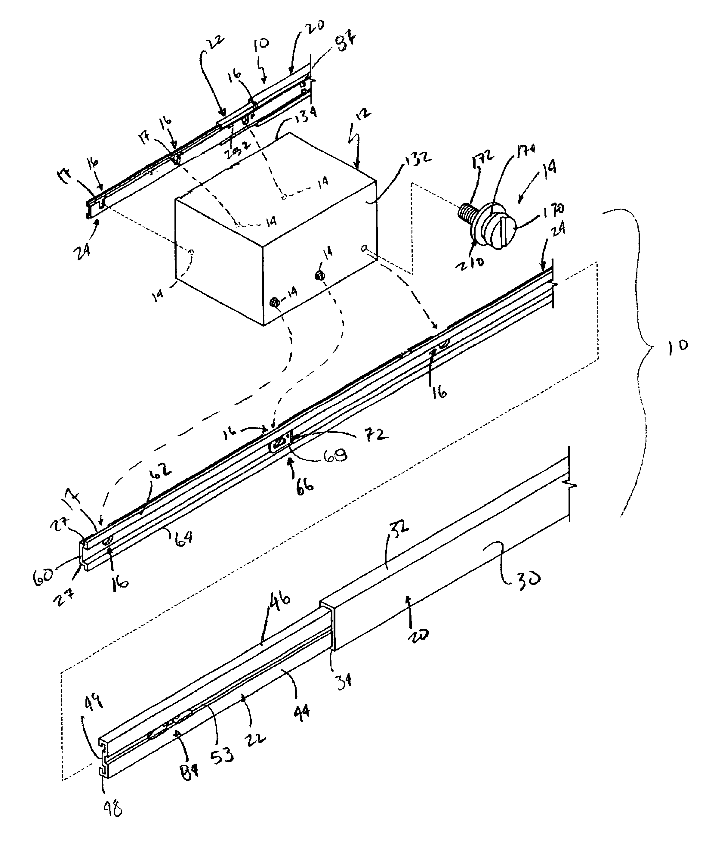 Telescoping slide assembly