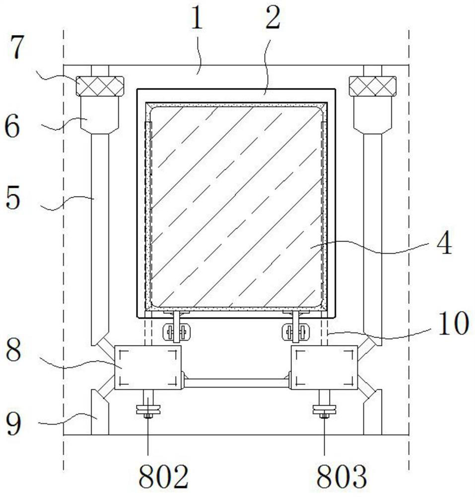 Green building energy-saving daylighting panel and using method thereof