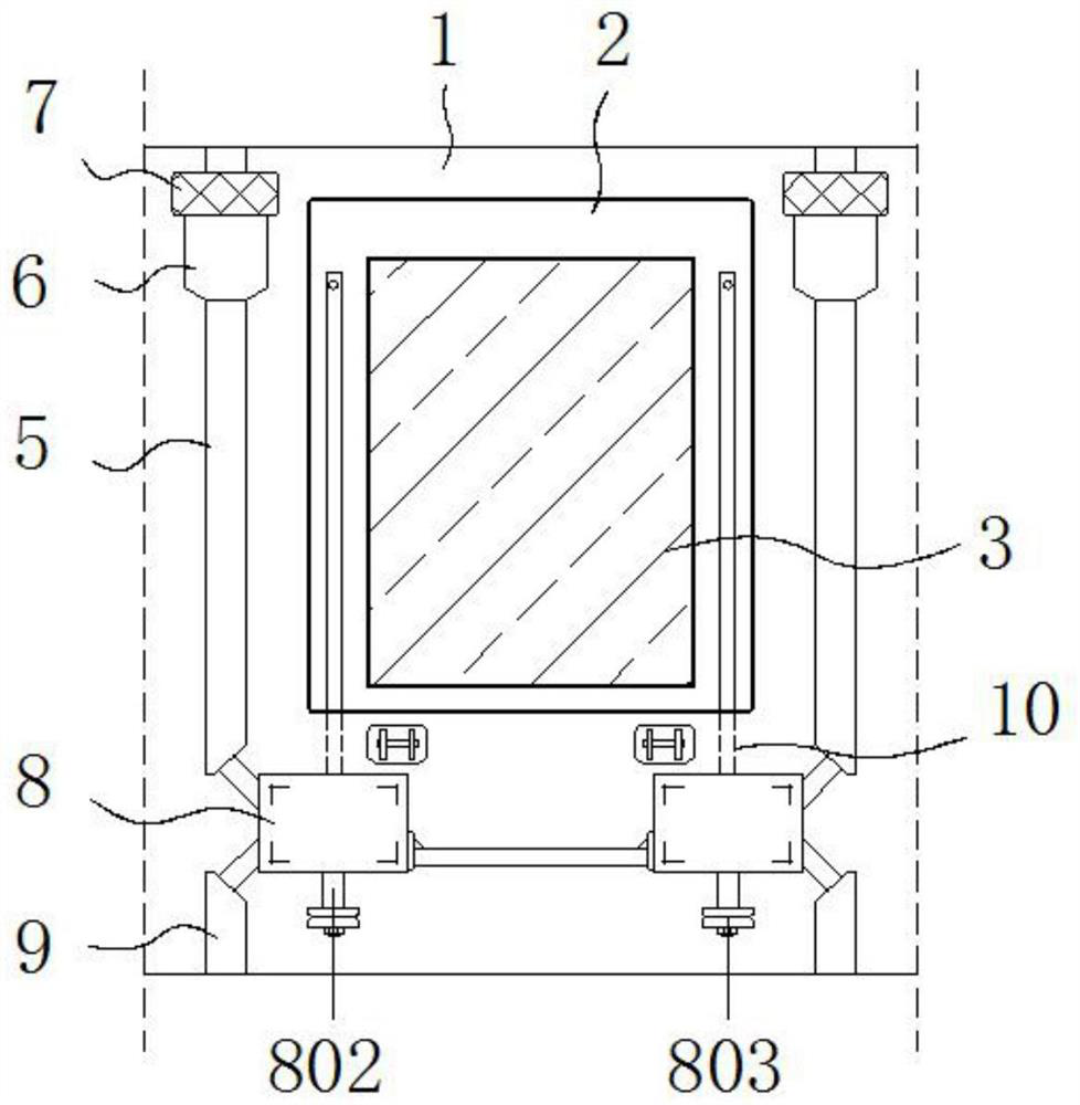 Green building energy-saving daylighting panel and using method thereof