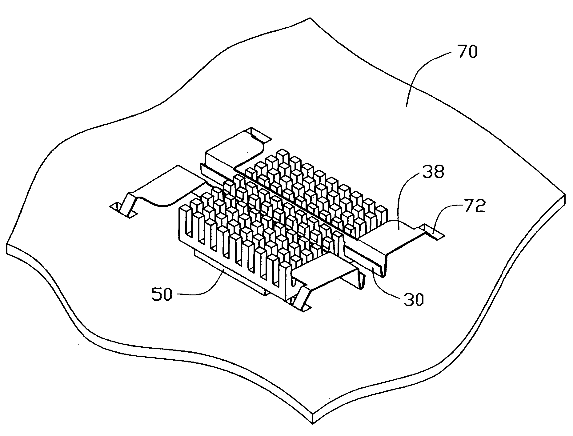 Clip for heat sink